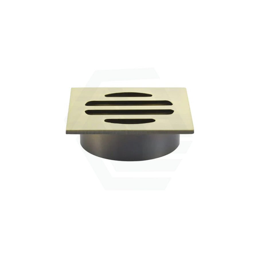 Meir Square Brass Floor Grate Shower Drain 50Mm Outlet Variant Colour Available Wastes