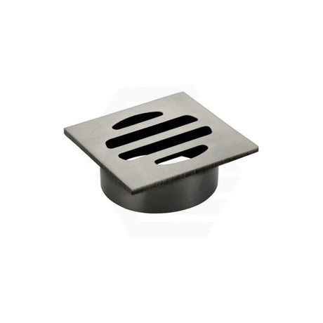 Meir Square Brass Floor Grate Shower Drain 50Mm Outlet Variant Colour Available M#3(Gunmetal Grey)