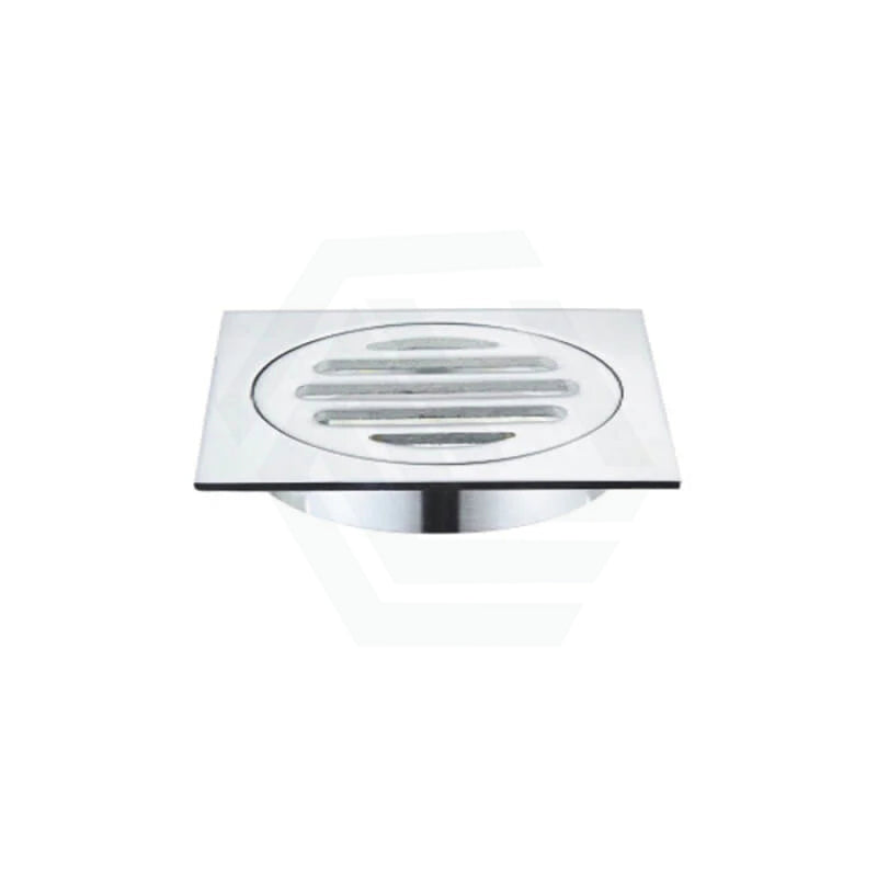 Meir Square Brass Floor Grate Shower Drain 80Mm Outlet Variant Colour Available Wastes