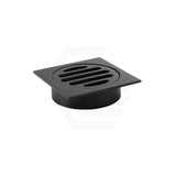 Meir Square Brass Floor Grate Shower Drain 80Mm Outlet Variant Colour Available Matt Black Wastes