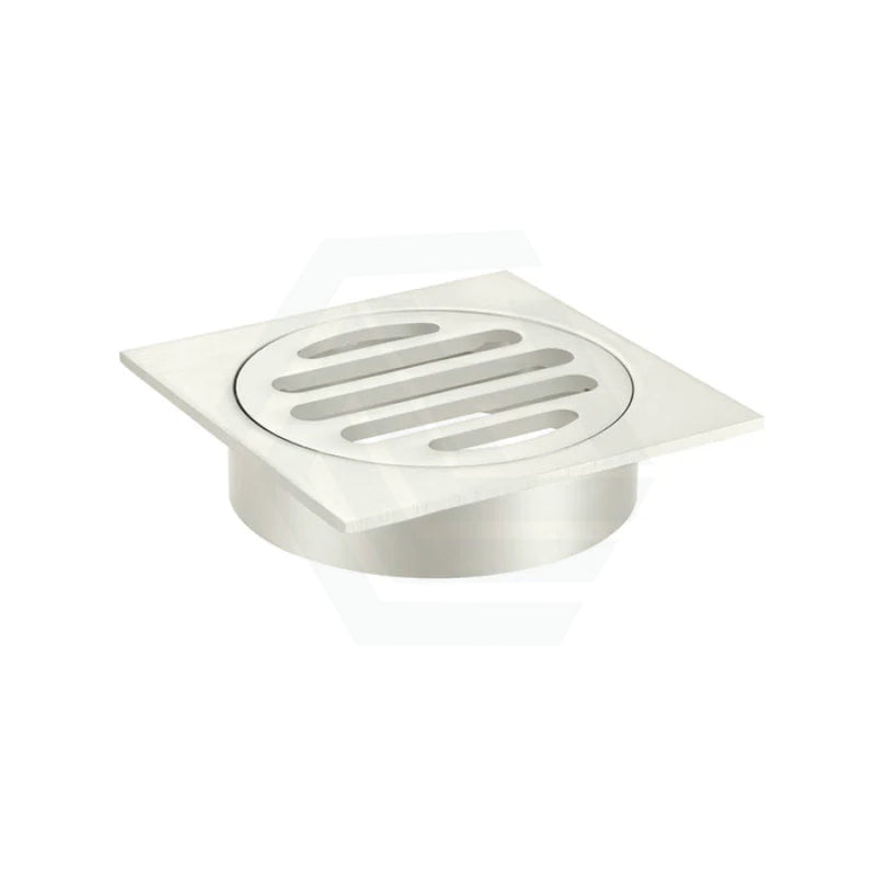 Meir Square Brass Floor Grate Shower Drain 80Mm Outlet Variant Colour Available N