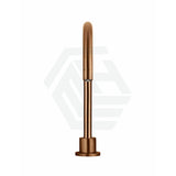 Meir Lustre Bronze Round Gooseneck High-Rise Swivel Hob Spout Basin/Bath Outlet Water Spouts