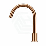 Meir Round Gooseneck 360 Degree Swivel Hob Mounted Tap Set Lustre Bronze Bath/Basin Sets