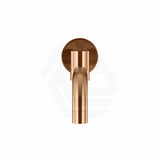 Meir Solid Brass Round Curved Swivel Wall Spout Pvd Lustre Bronze Spouts