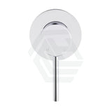 Meir Chrome Round Plate Shower/Bath Mixer Trim Kit Only Wall Dress