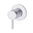 Meir Chrome Round Wall Mixer Short Pin-Lever Trim Kit Only Dress