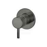 M#3(Gunmetal Grey) Meir Shadow Gunmetal Round Wall Mixer Short Pin-Lever Trim Kit Only Dress