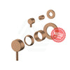 Meir Pvd Lustre Bronze Round Diverter Mixer Pin Lever Handle Trim Kit Only Wall Dress