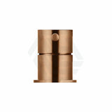 Meir Round Hob Mounted Mixer Solid Brass Lustre Bronze Mixers