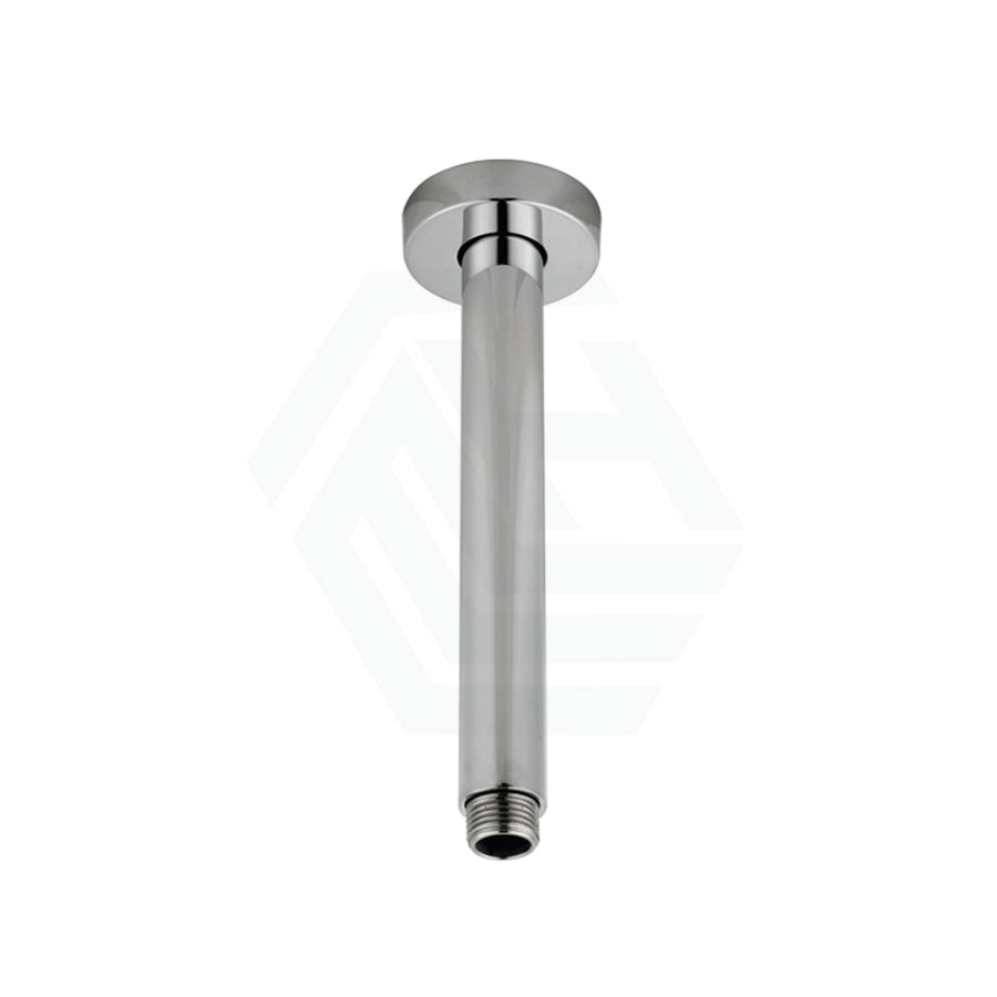 Round Ceiling Shower Arm Brushed Nickel