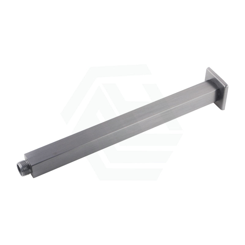 300/600Mm Square Ceiling Shower Arm Brushed Nickel