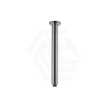 N#1(Nickel) 312Mm Round Vertical Shower Arm Brushed Nickel Arms