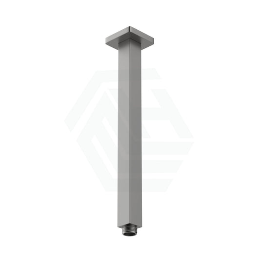 N#1(Nickel) 316Mm Square Vertical Ceiling Shower Arm Brushed Nickel Arms