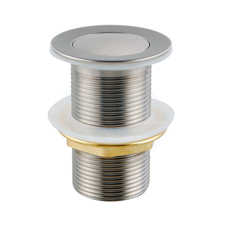 Norico Pop Up Waste No Overflow Adapter Brushed Nickel