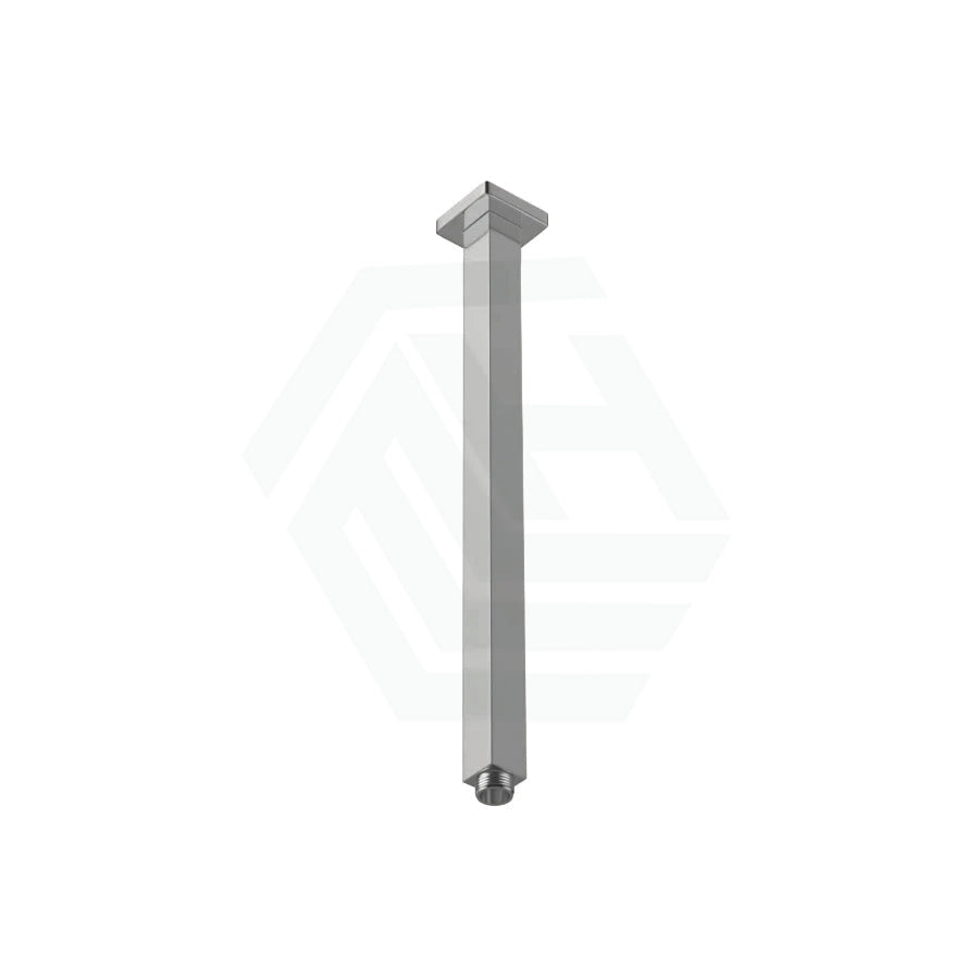 N#1(Nickel) 400Mm Square Brushed Nickel Ceiling Shower Arm Arms