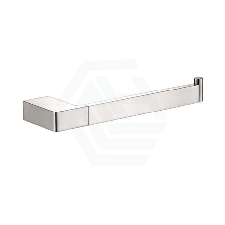 N#1(Nickel) Ceram Brushed Nickel Towel Bar Brass & Zinc Alloy Hand Holders