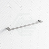 N#1(Nickel) Cora 600/800Mm Single Towel Rail Brushed Nickel 600Mm Rails