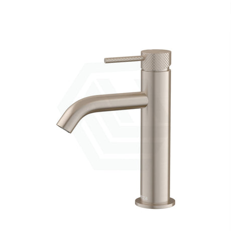 N#1(Nickel) Fienza Axle Solid Brass Basin Mixer Brushed Nickel Short Mixers