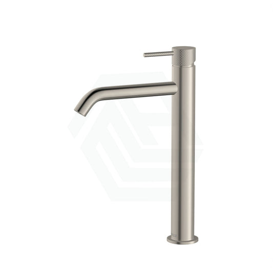 N#1(Nickel) Fienza Axle Tall Basin Mixer Brushed Nickel Solid Brass Mixers