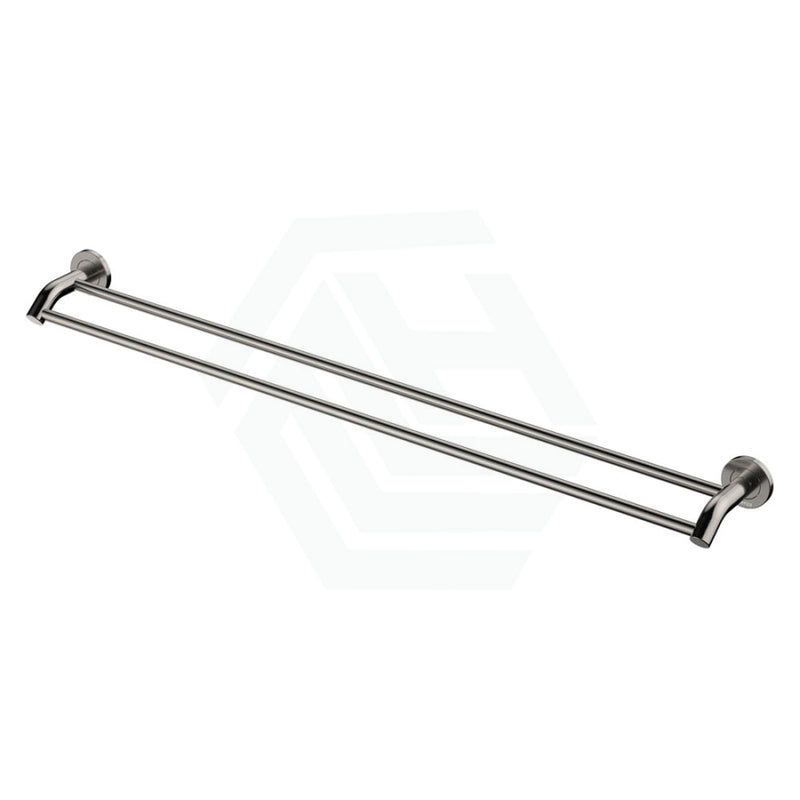 Fienza Kaya 900mm Double Towel Rail, Brushed Nickel