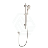 N#1(Nickel) Fienza Kaya Brushed Nickel Shower Rail With Handheld