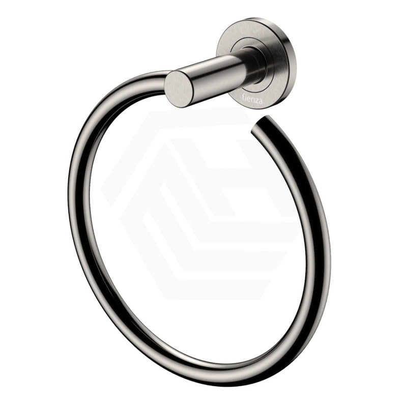 Fienza Kaya Hand Towel Ring, Brushed Nickel