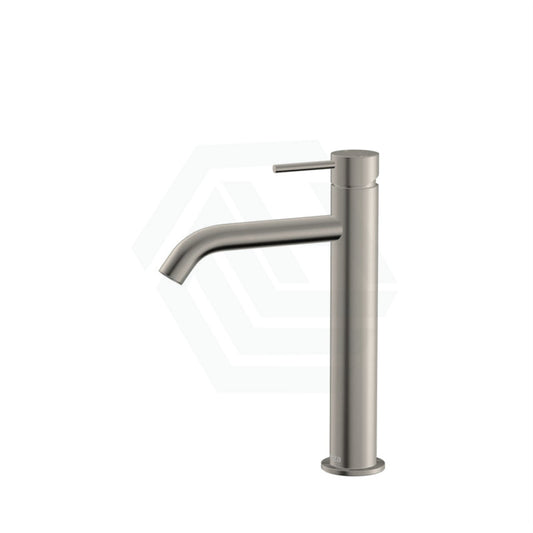 N#1(Nickel) Fienza Kaya Medium Basin Mixer Brushed Nickel Mixers