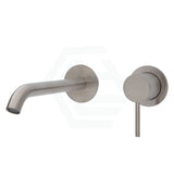 N#1(Nickel) Fienza Kaya Wall Basin Bath Mixer Set 200Mm Multi-Colour Brushed Nickel Bath/Basin Tap