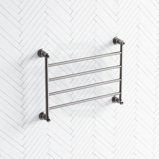 N#1(Nickel) Fienza Lillian Heated Towel Rail 600Mm 4/6/9 Bars Rails