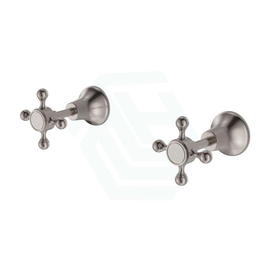 N#1(Nickel) Fienza Lillian Wall Top Assemblies Brushed Nickel