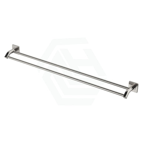 Fienza Sansa 900mm Double Towel Rail, Brushed Nickel