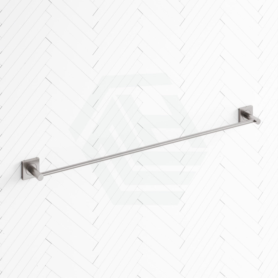 N#1(Nickel) Fienza Sansa 900Mm Single Towel Rail Brushed Nickel Rails