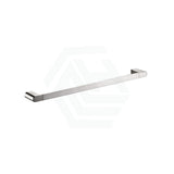 N#1(Nickel) Flores 600/800Mm Single Towel Rail Brushed Nickel 600Mm Rails