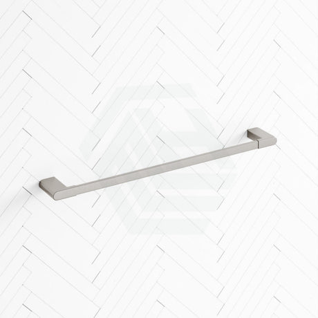 N#1(Nickel) Flores 600/800Mm Single Towel Rail Brushed Nickel Rails