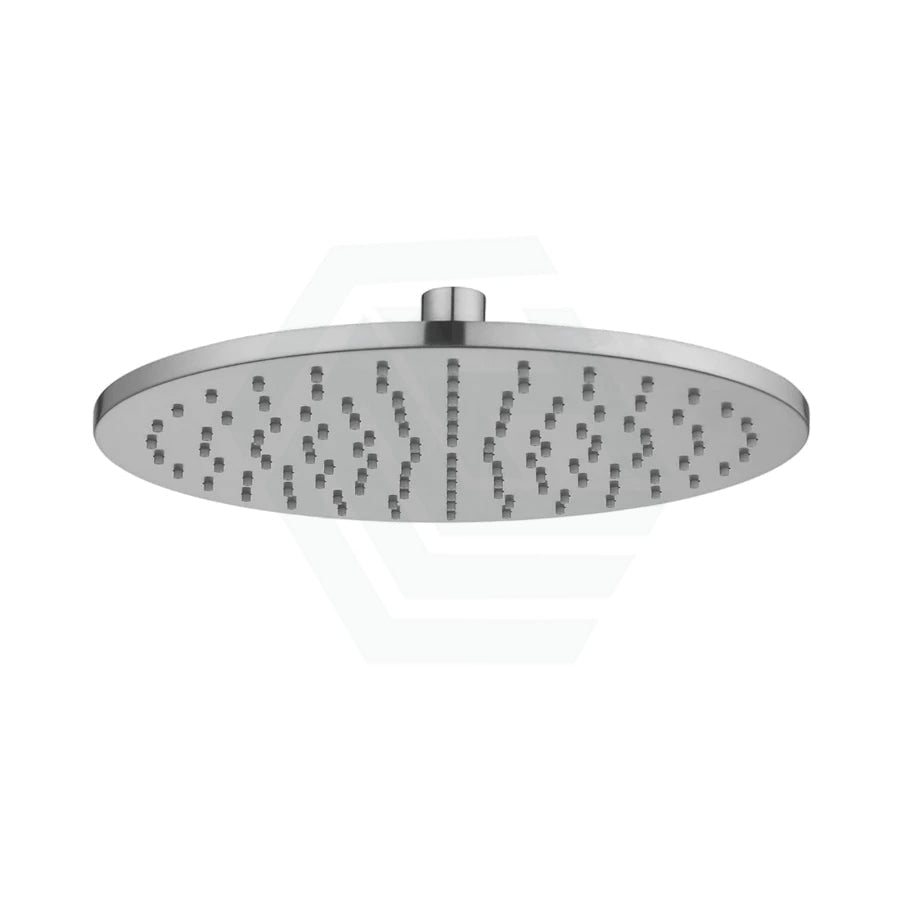 N#1(Nickel) Norico 250Mm 10 Inch Solid Brass Brushed Nickel Round Rainfall Shower Head Heads