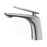 N#1(Nickel) Norico Bellino Brushed Nickel Solid Brass Mixer Tap For Basins Short Basin Mixers