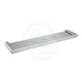 N#1(Nickel) Norico Brushed Nickel Towel Shelf Brass Wall Mounted Back To Bathroom Shelves