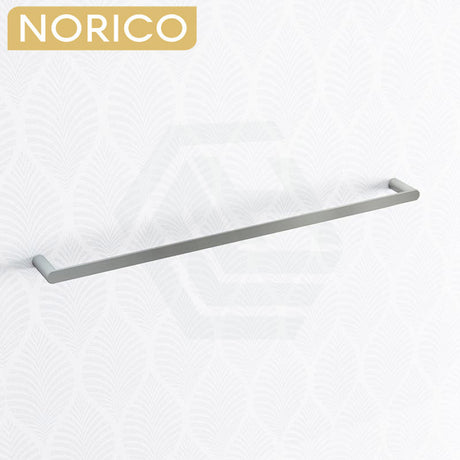 Esperia Brushed Nickel Single Towel Rail 800mm Stainless Steel 304 Wall MountedAR51-8.05