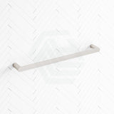 N#1(Nickel) Norico Esperia Brushed Nickel Single Towel Rail 600/800Mm Stainless Steel 304 Wall