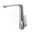 Esperia Tall Brass Kitchen Mixer Tap Brushed Nickel