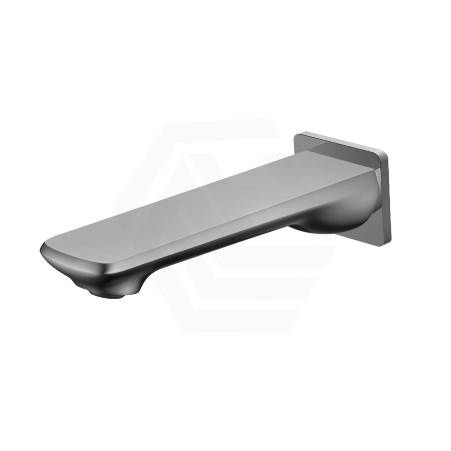 Norico Esperia Brushed Nickel Solid Brass Wall Spout For Bathtub And Basin Spouts