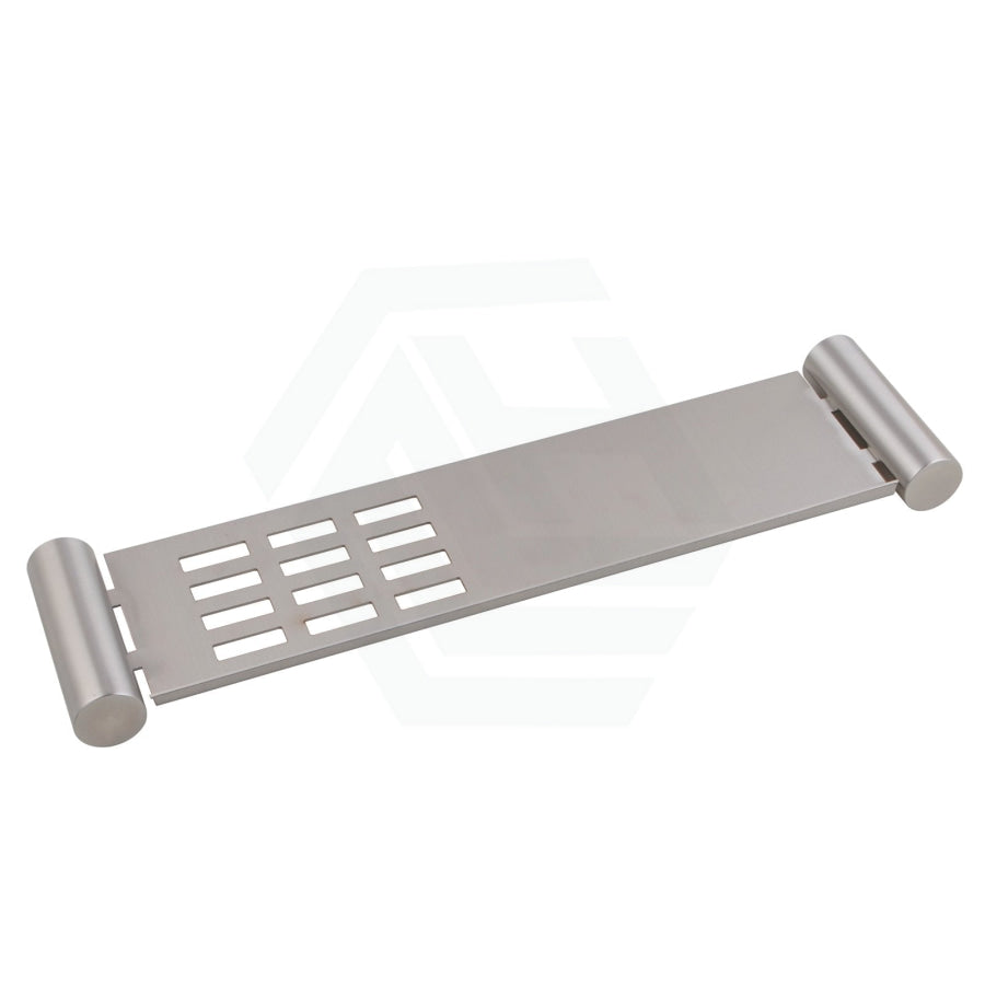 Norico Esperia Brushed Nickel Towel Shelf Stainless Steel Wall Mounted