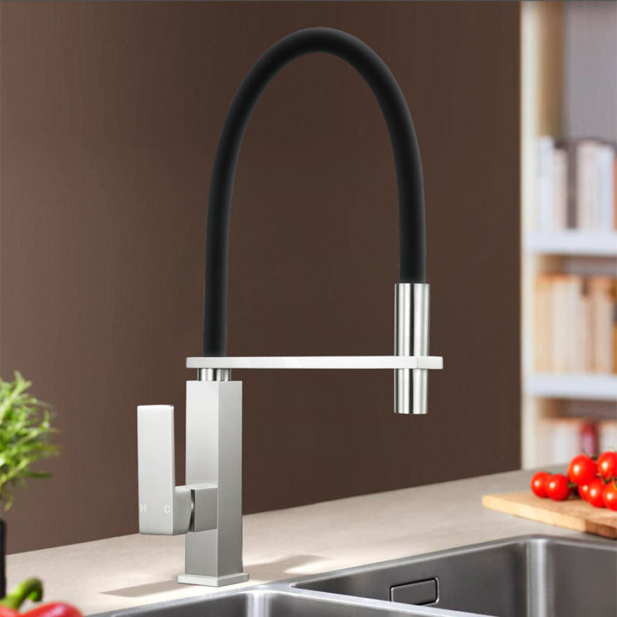 Ottimo Brushed Nickel 360° Swivel Kitchen Sink Mixer Tap Solid Brass Products