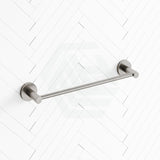 N#1(Nickel) Otus Single Brushed Nickel Towel Rail 350Mm Wall Mounted Rails