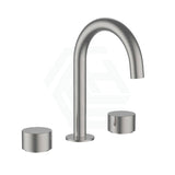 N#1(Nickel) Tana Brushed Nickel Solid Brass Tap Set With 360 Swivel Hob Mounted For Basin Bath/Basin