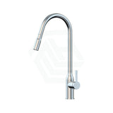 Xtravert Xpressfit Satin Stainless Steel Tall Gooseneck Mini Pull Out Mixer Sink Mixers