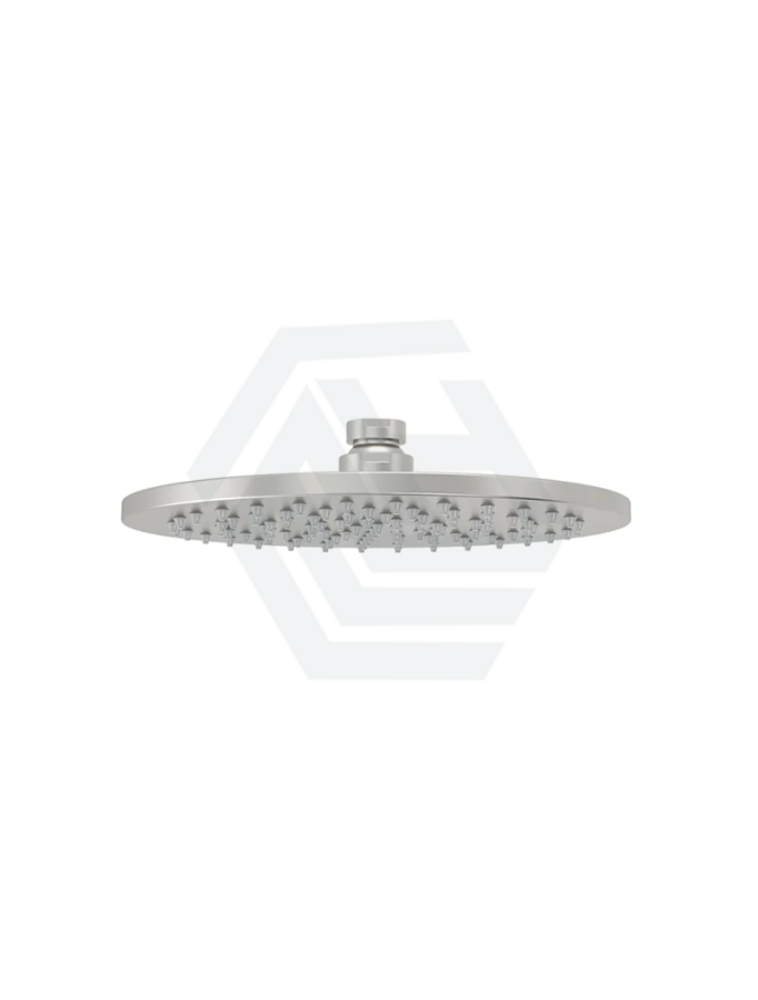 N#5(Nickel) Meir 200Mm Round Brass Brushed Nickel Shower Head Heads