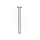 N#3(Nickel) Meir 300Mm Round Ceiling Shower Arm Brushed Nickel Solid Brass Arms