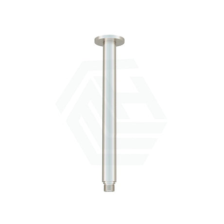 N#3(Nickel) Meir 300Mm Round Ceiling Shower Arm Brushed Nickel Solid Brass Arms