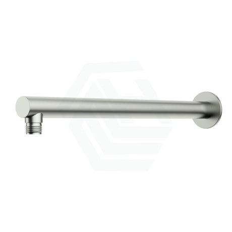 N#3(Nickel) Meir 400Mm Round Wall Mounted Shower Arm Brushed Nickel Arms